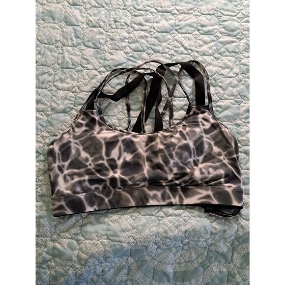 Women's Victoria Sport Black Work out Bra Size Large - Picture 2 of 10